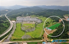 괴산 중원대 골프장과 학군교 골프연습장