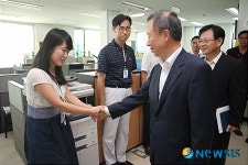 조현관 중부청장 춘천세무서 격려방문