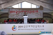 금산세계인삼엑스포 개막식