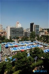 강남구청 주차장에 마련된 직거래 장터