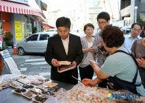 돈암제일시장 방문한 김영배 성북구청장