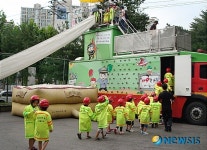 마포소방서, 한서초등학교 이동안전체험 소방안전교육 실시