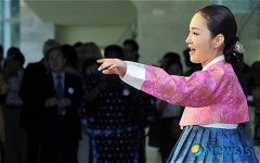 김지숙 명창의 개막식 축하공연