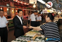 이수원 특허청장, 대전 중리전통시장 방문