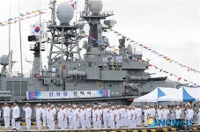 해군 제3함대 초계함 안양함 전역
