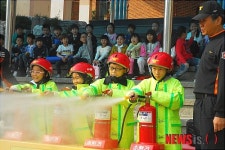 초등학교 이동안전체험하는 종로소방서