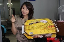 리포터 이미나 피자빅 가격과 사이즈 모두 만족스러워