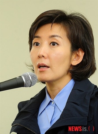 나경원 후보의 인사말