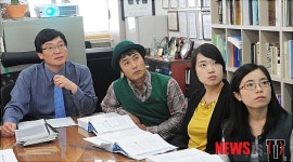 달인 김병만, 대학원 건축학 수업 중