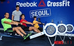 세계적 스포츠 스타 루이스 해밀턴 방한, 리복 크로스핏 체험