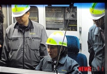 지하철 안전점검하는 나경원 후보