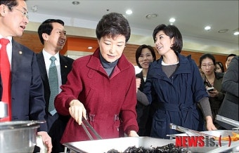 한자리에 모인 홍준표, 박근혜, 나경원