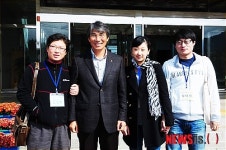 박선규 영월군수와 내마음의 외갓집 체험한 임대현씨 부부