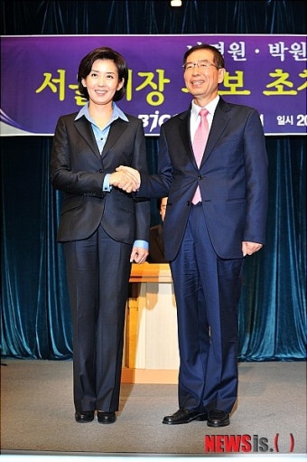나경원, 박원순 서울시장 후보 TV 토론회