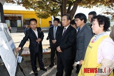 김정강 김해부시장 주요사업장 현장 방문