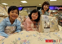 오리털이불 구입은 롯데마트에서