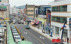 깨끗해진 정읍역 앞길