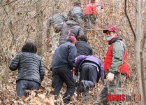 화천 농촌마을 주민들 산불방지 안간힘