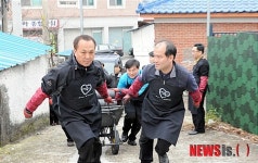 전북도공무원노동조합 사랑 나눔 연탄배달