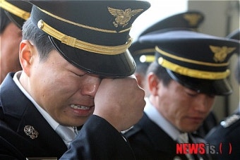 순직 소방관 영결식…