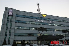 덕진경찰서에 둥지 튼 부엉이…눈에 띄네