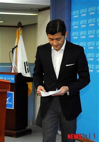 홍정욱 의원 19대 총선 불출마 선언