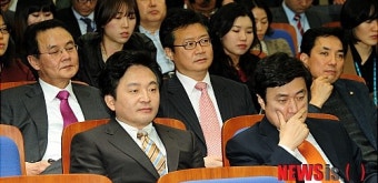 심각한 중진과 쇄신 의원들