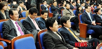 한나라당 의원총회