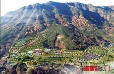 진안 백운 산림환경연구소 주변 내동산 산림욕장 준공