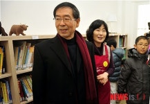 성산글마루 작은도서관 현장 방문한 박원순 시장