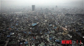 새해 첫날 광주 도심