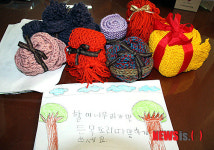 병아리들의 선물