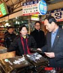 전통시장 방문한 박승춘 국가보훈처장