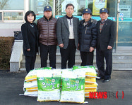 철원 김화바르게살기협, 독거노인 위해 쌀 전달
