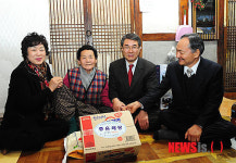 진주 경기침체 불구 세밑 온정 훈훈