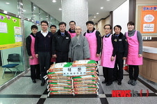 속초해경 낙산사 무료급식소에 쌀 기부