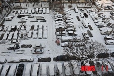 대중교통 이용 주차장 차들