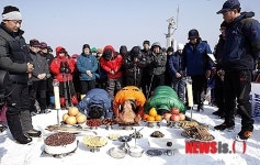 산악인 무사안녕 기원 한라산 만설제