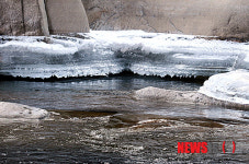 내리천 겨곡 겨울 풍경