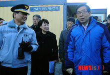 서울시 희망지원센터 방문한 박원순 시장