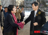선사고등학교 찾은 곽노현 교육감