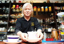 바리스타의 향긋한 커피