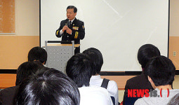밀양서장, 학교폭력 범죄예방 나서