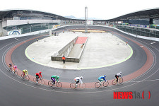 부산 경륜장, 아스콘 트랙 준공 24일 시즌 개막전