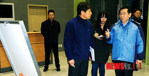 친환경유통센터 방문한 박원순 서울시장