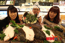 봄철 대표 수산물, 자연산 도다리