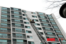 고층아파트 인명 구조훈련