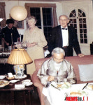 故 함석헌 선생 탄생 111주년, LA 세미나에 전시된 생전 모습
