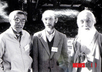 故 함석헌 선생 탄생 111주년, LA 세미나에 전시된 생전 모습