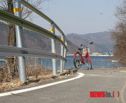 황당한 북한강 자전거도로